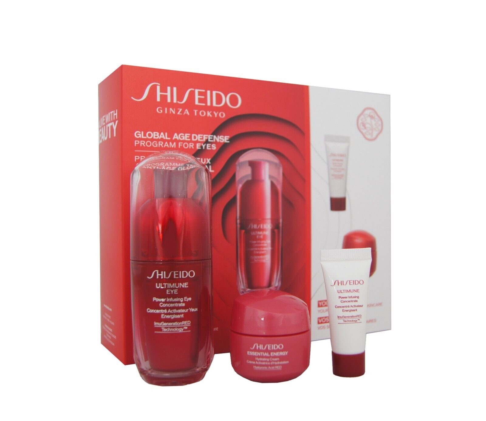 SHISEIDO Augenpflege-Set Shiseido Ultimune Power Infusing Eye Concentrate 15ml - Set, 1-tlg.