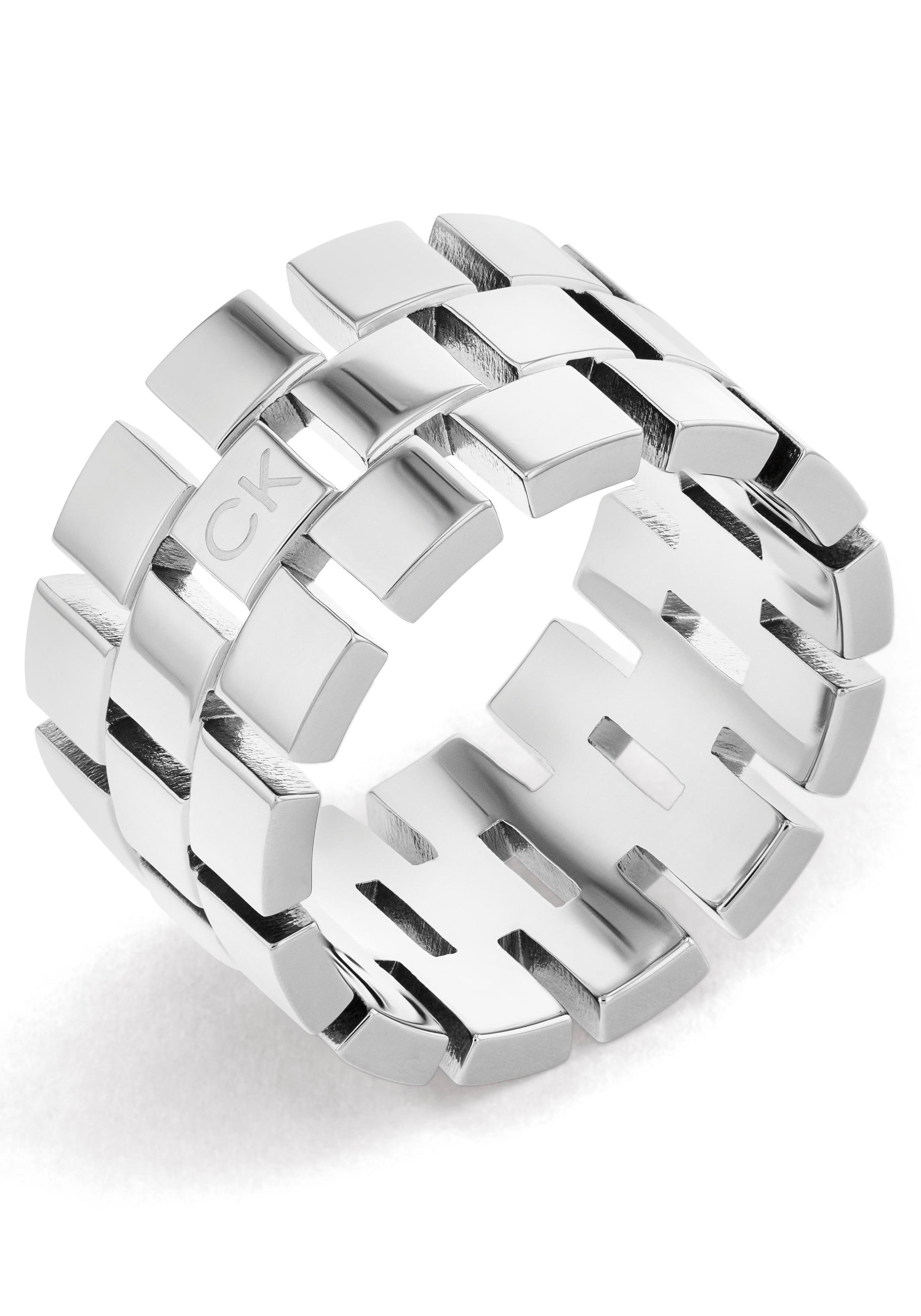 Calvin Klein Fingerring Schmuck Edelstahl Fingerring Damenring