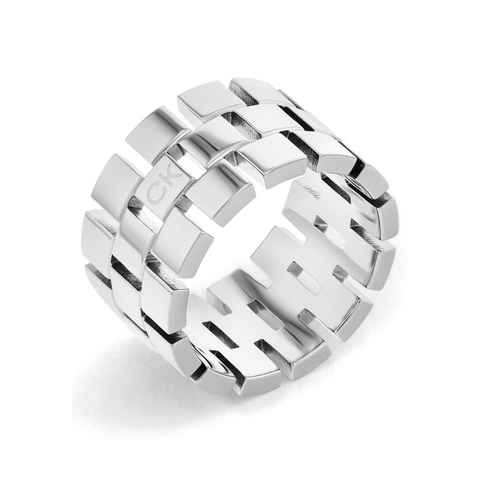 Calvin Klein Fingerring Schmuck Edelstahl Fingerring Damenring