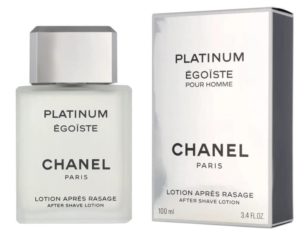 CHANEL After Shave Lotion Platinum Egoiste Packung, 1-tlg., 100 ml After Shave