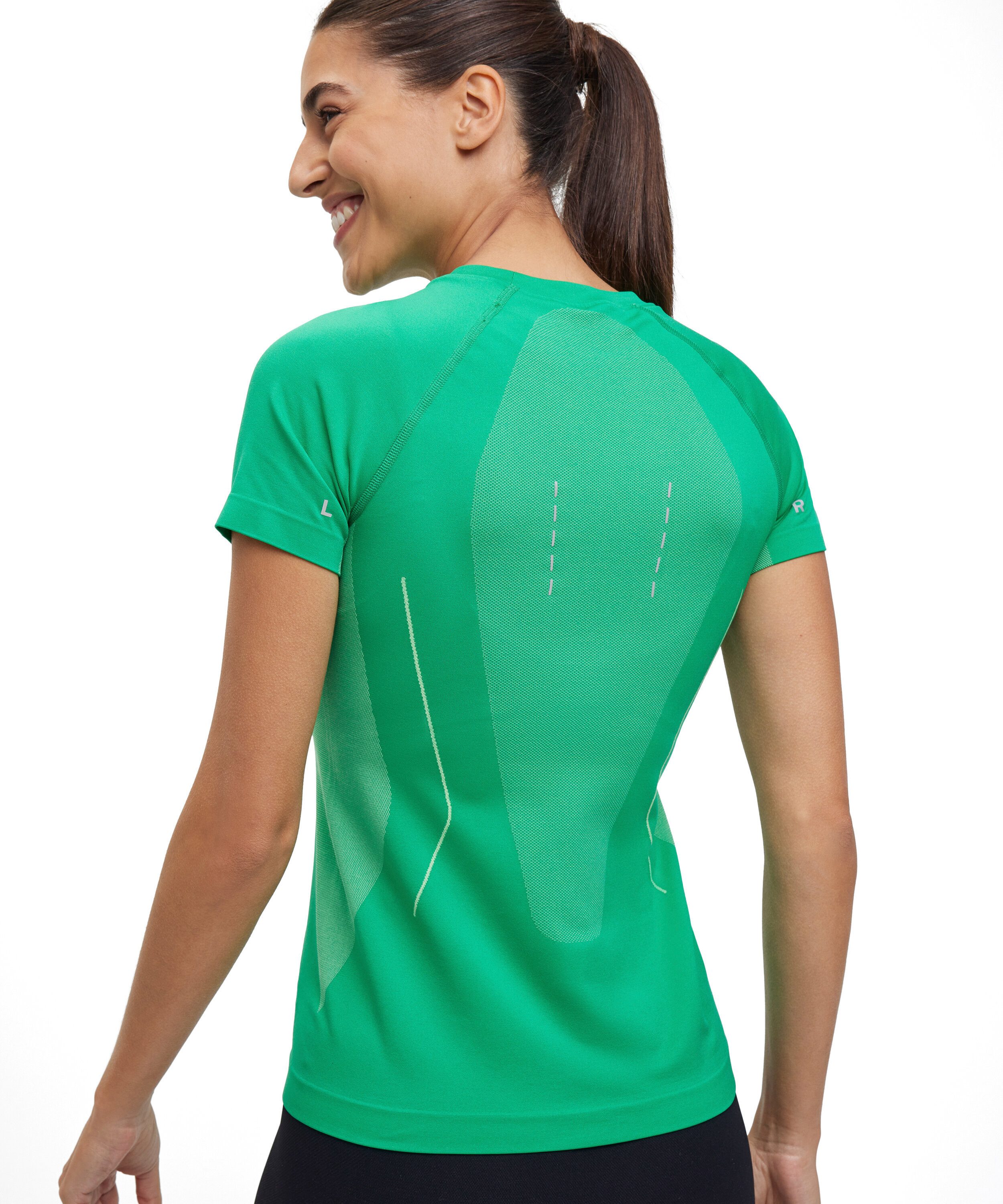 FALKE Laufshirt (1-tlg., 1) thermoregulierendes Shirt fürs Laufen
