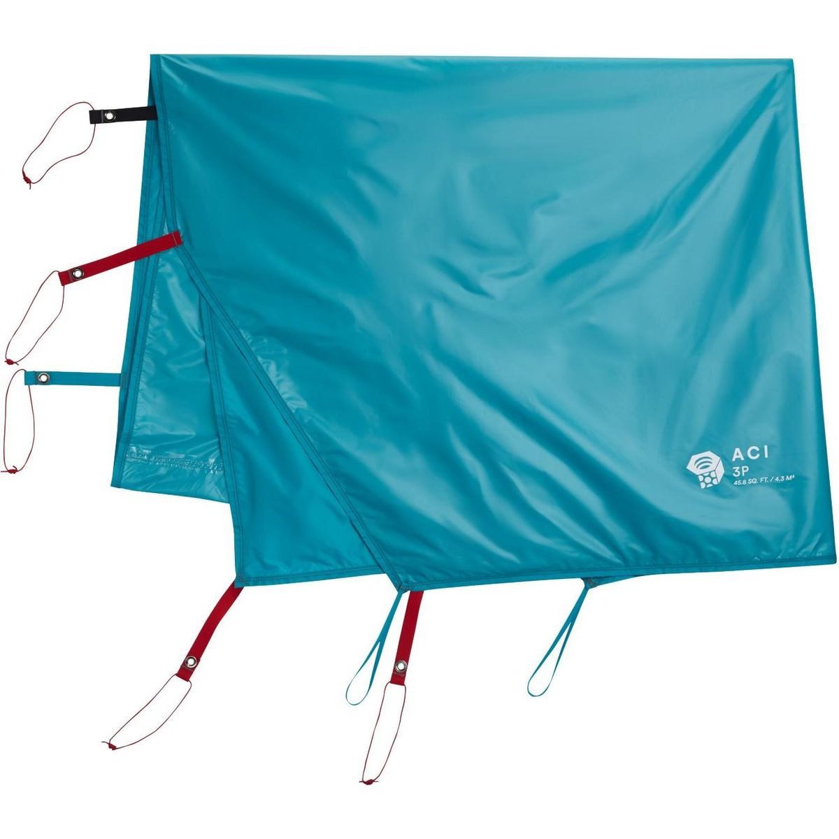 Mountain Hardwear Outdoor-Bodenplatte ACI 3 Footprint, Maßgeschneidertes Bodentuch für das ACI™ 3-Zelt