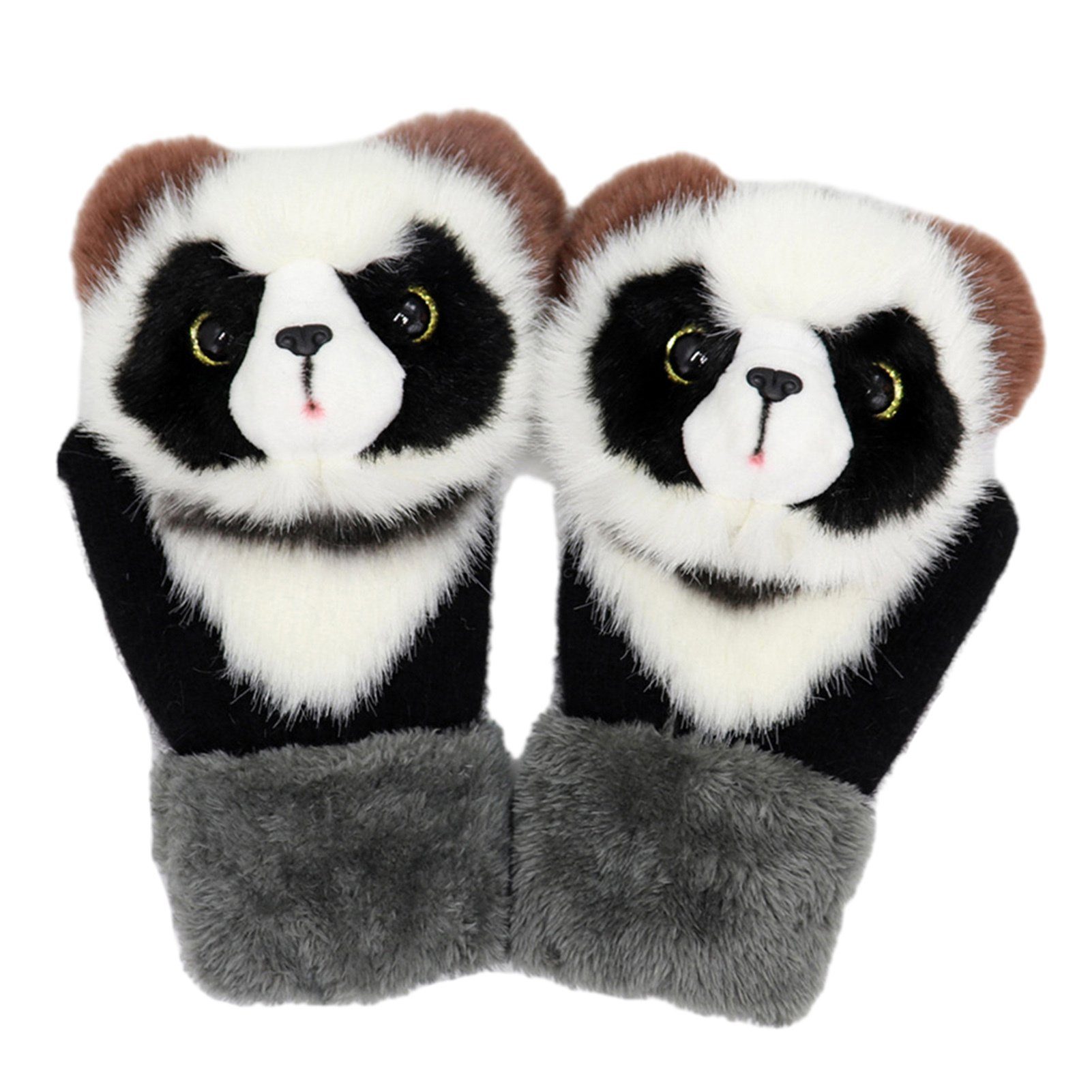 Blusmart Trikot-Handschuhe Winter-Tierhandschuhe Atmungsaktive Niedliche Warme, Damen B Für Halten Kind
