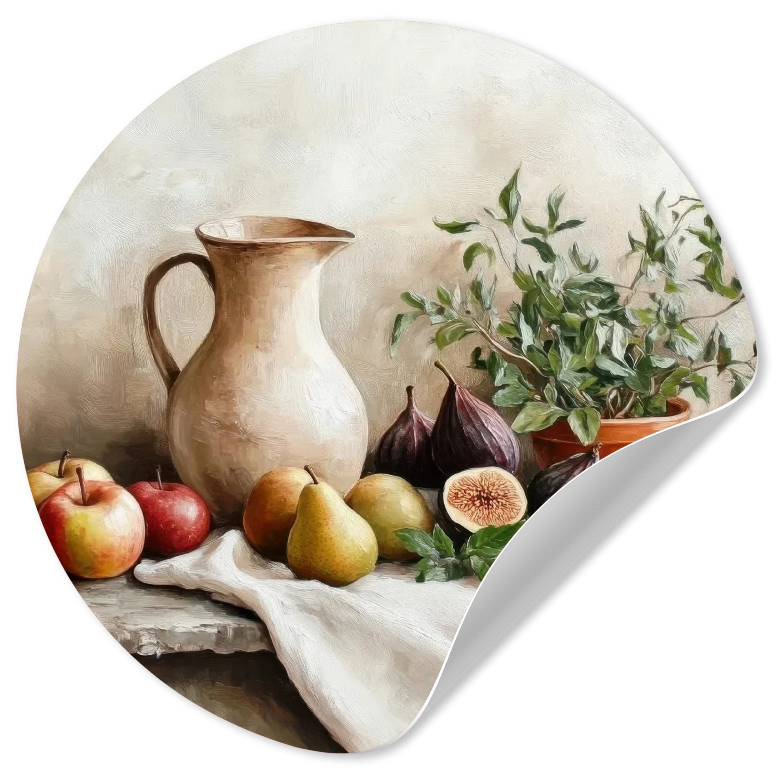 MuchoWow Wandsticker Obst - Kräuter - günstig online kaufen
