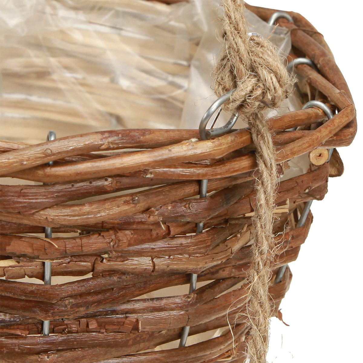 Viana Blumenampel Hängekorb Holz Blumenampel 2er günstig online kaufen