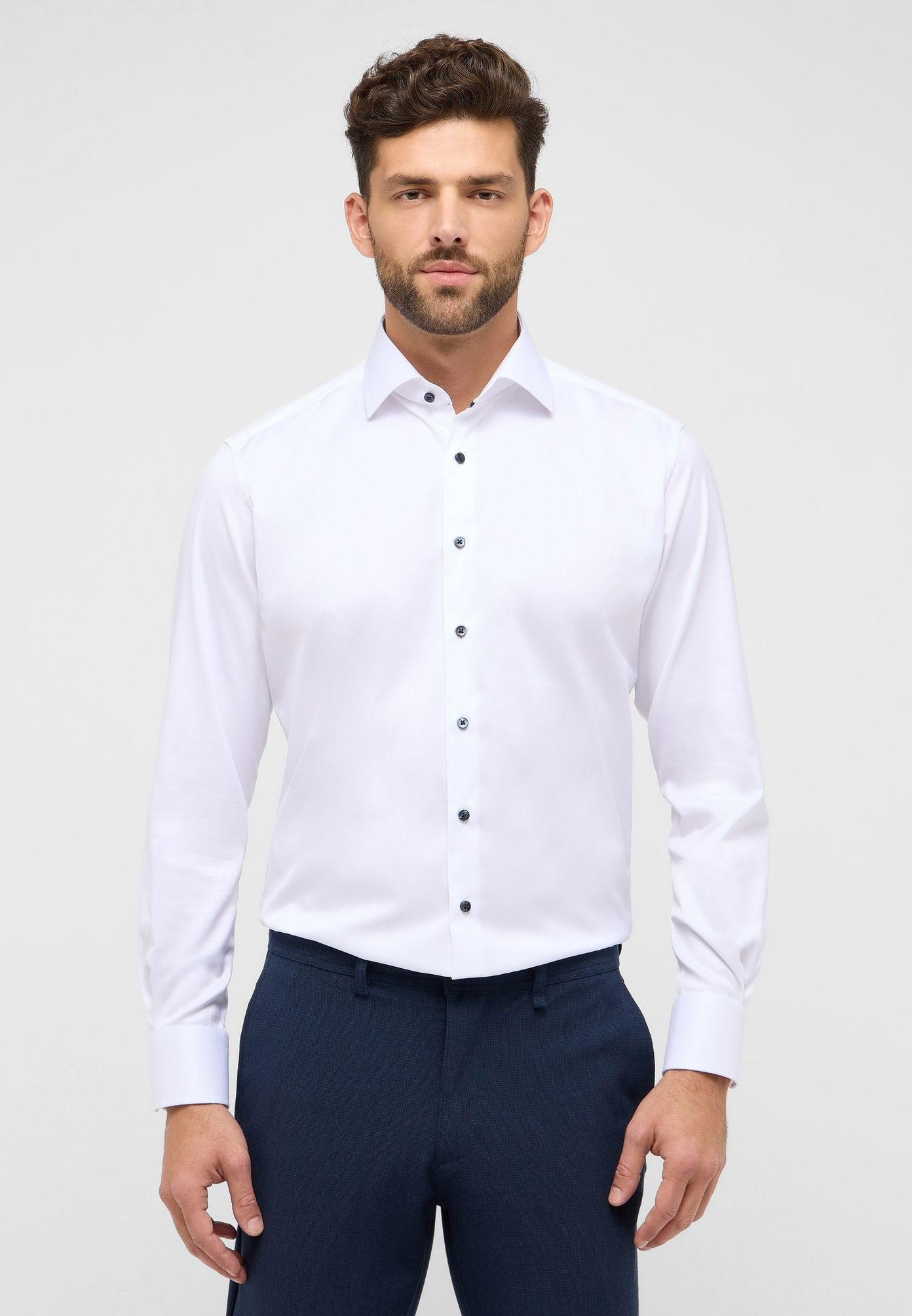 Eterna Langarmhemd Modern Fit modern FitHaifisch