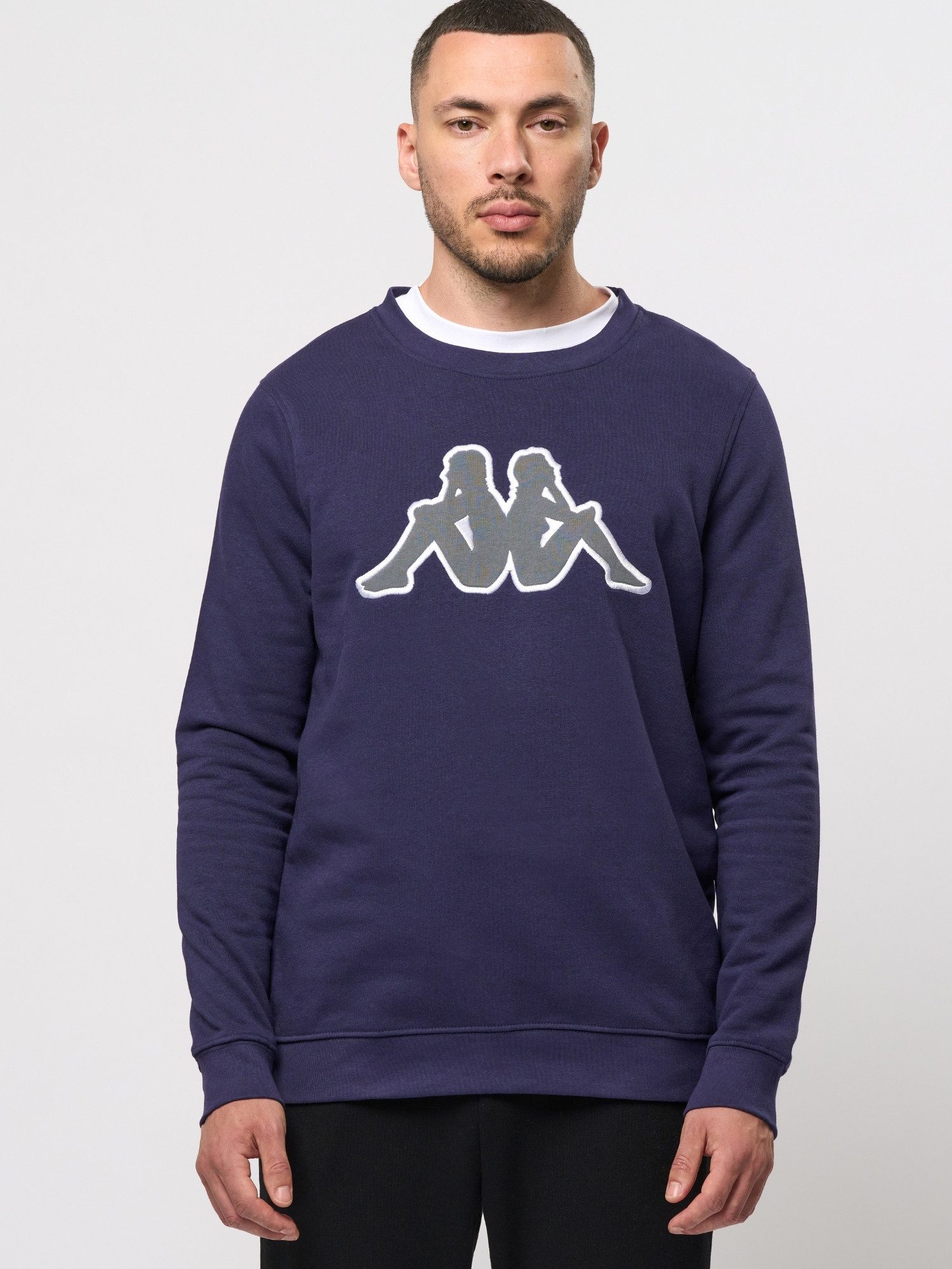 Kappa Strickpullover Kappa sweatshirt KMLogo Airvit
