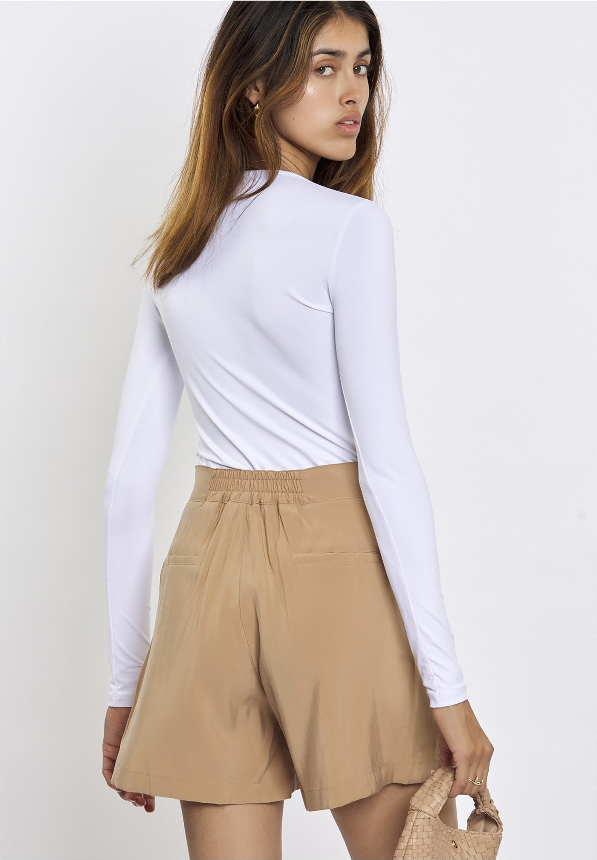 freshlions Sommerrock (1-tlg) mit lässiger Beinfalte – Bild 4 von 5