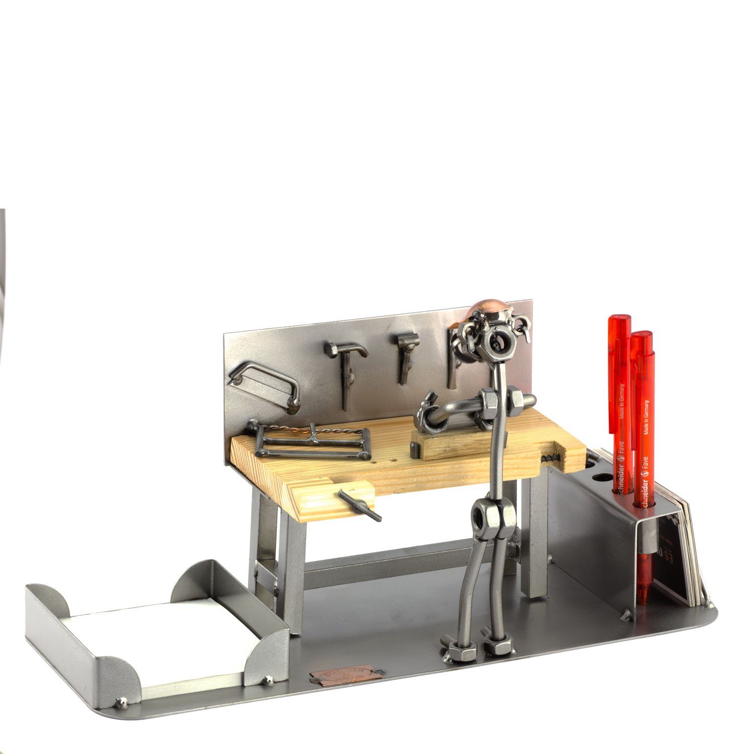 Steelman24 Dekofigur Tischler Büro