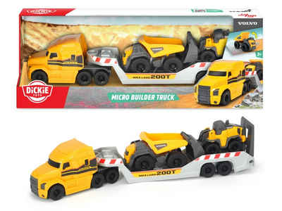 Dickie Toys Spielzeug-Bagger Construction Mack Volvo Micro Builder 203725005