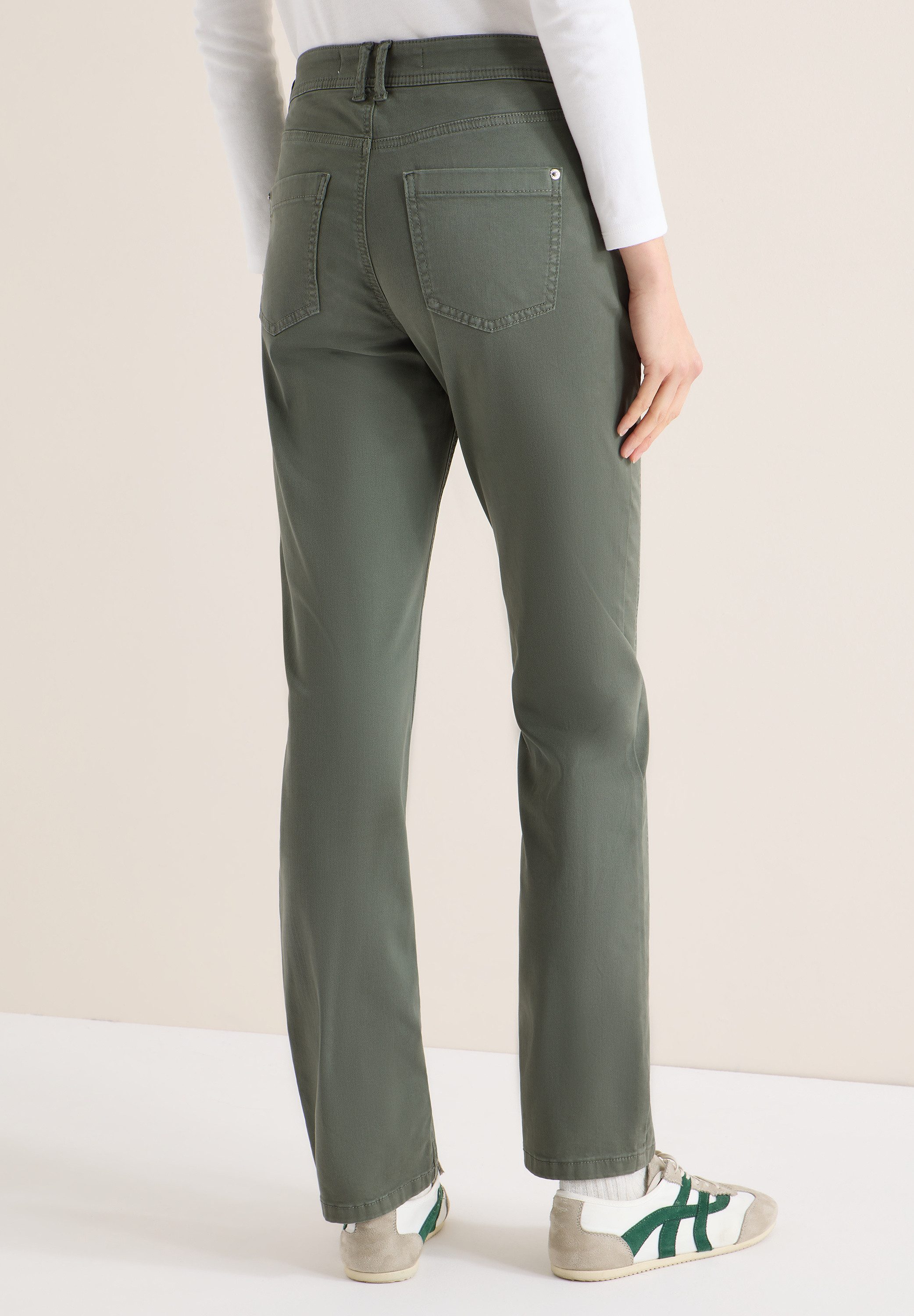 CECIL Stoffhose High Waist