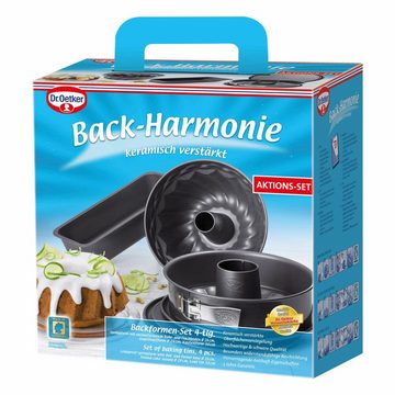 Dr. Oetker Backform Backformen-Set Backharmonie 4-tlg.