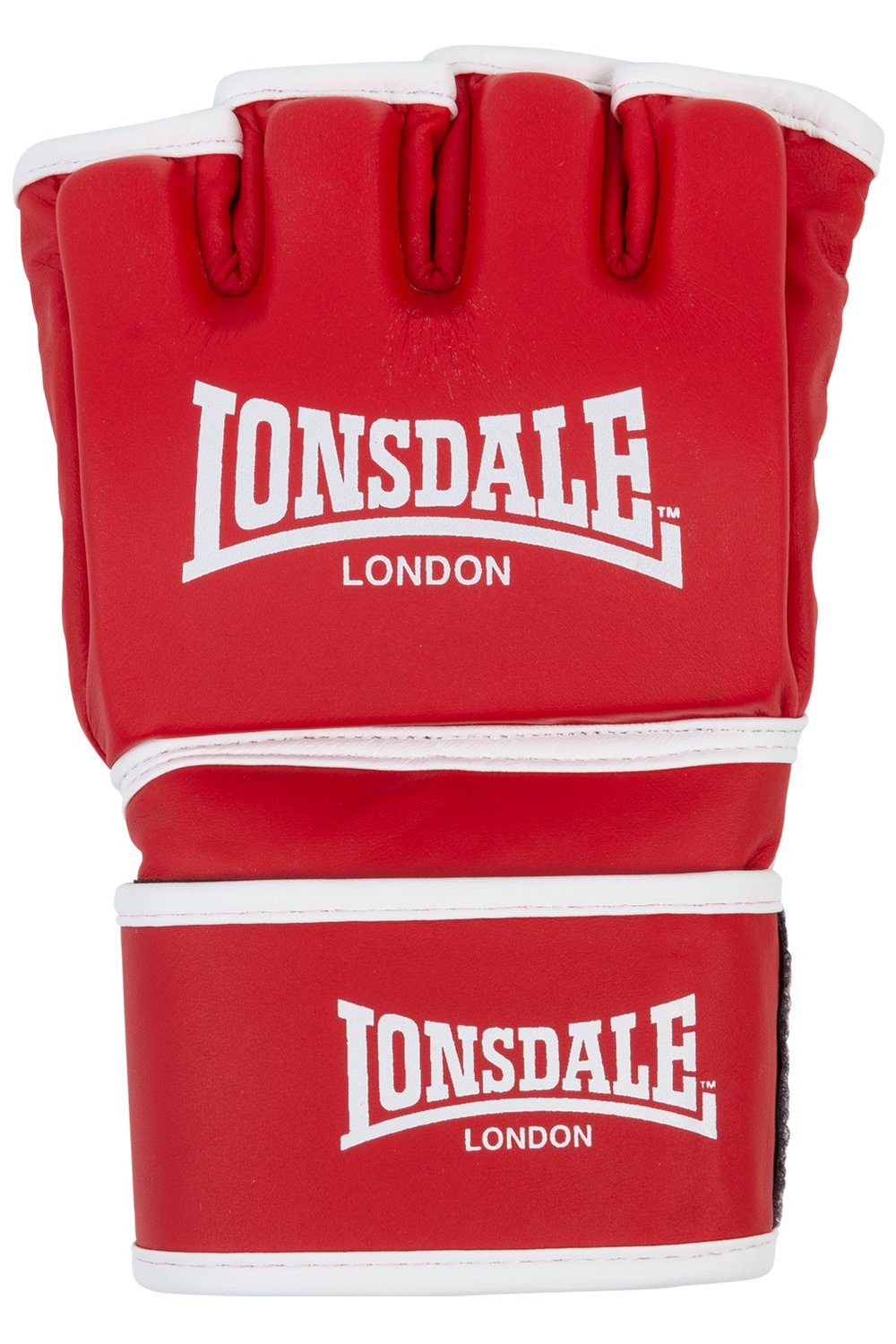 HARLTON Red/White Lonsdale MMA-Handschuhe