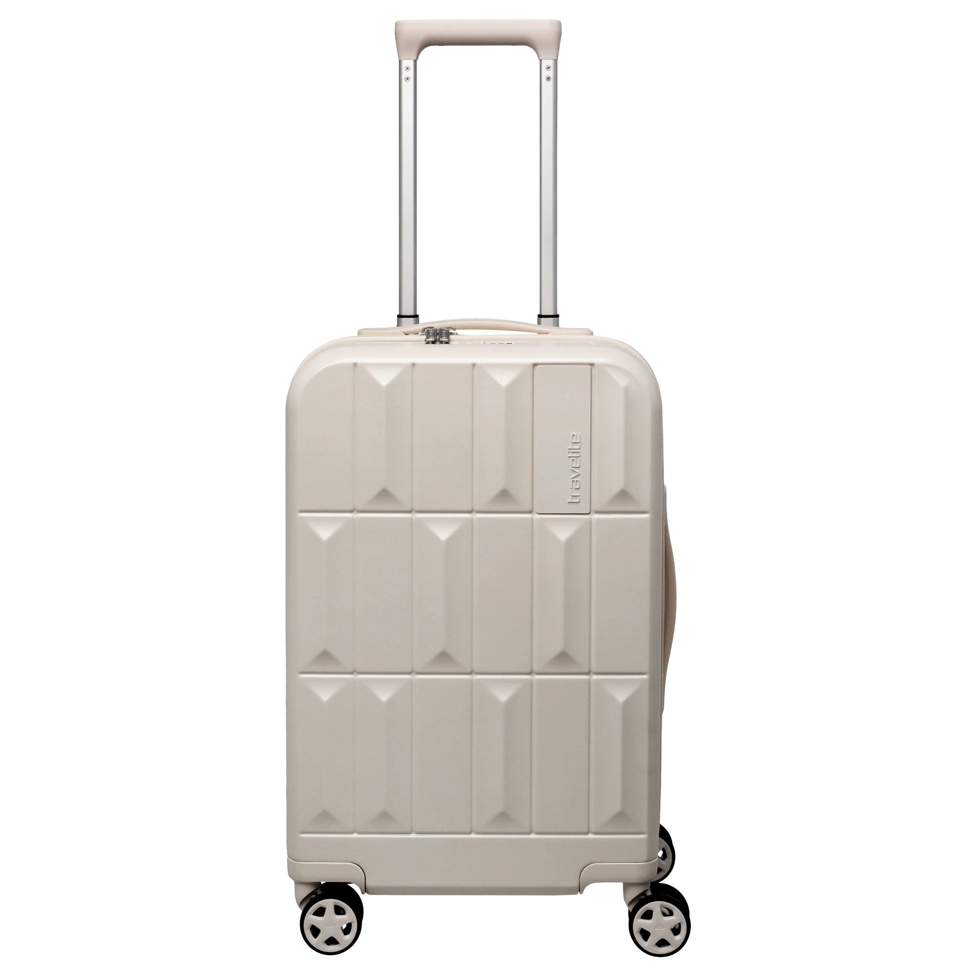 Koffer Panello - 4-Rollen-Kabinentrolley S Slim 55 cm (ivory)