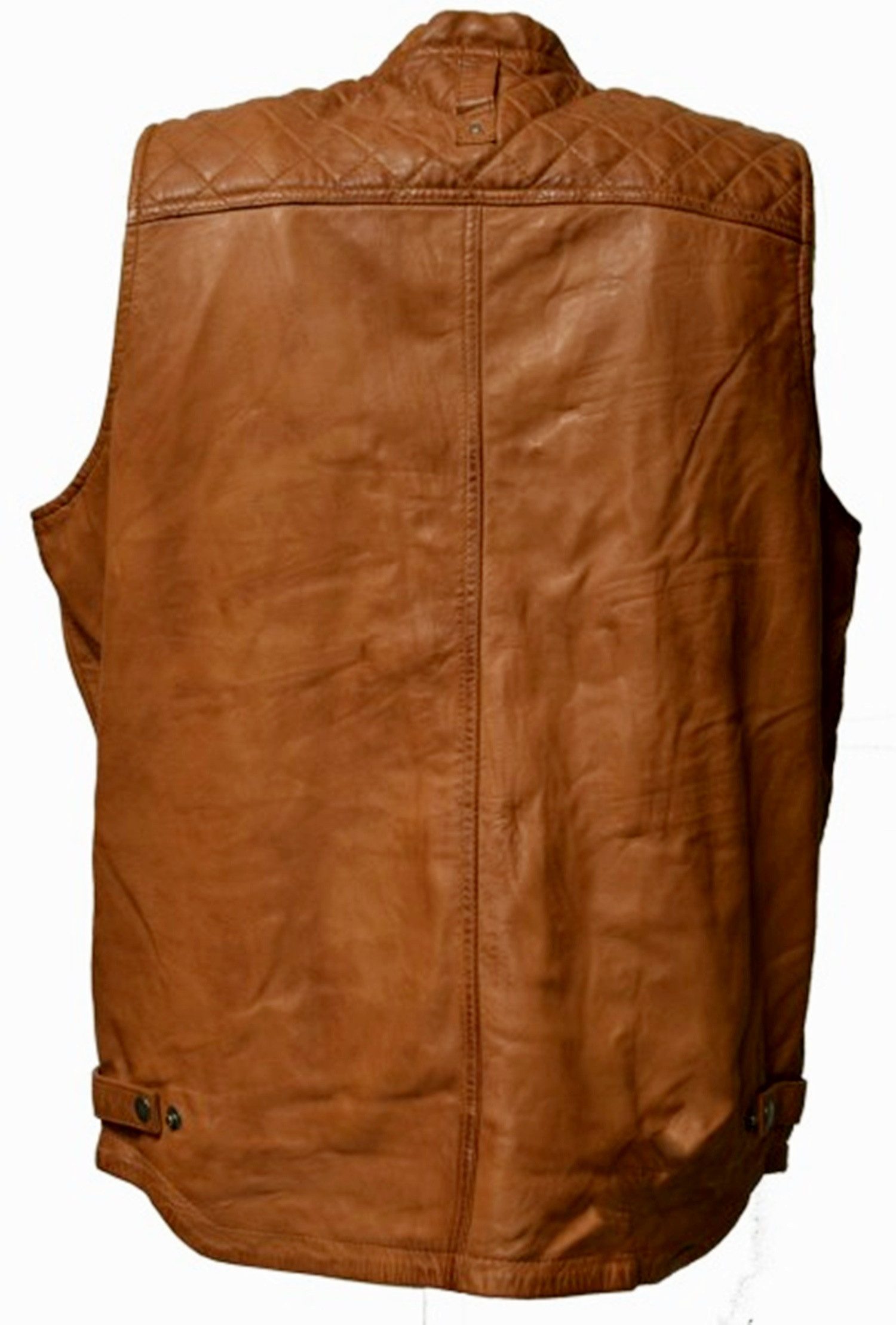 Zimmert Leather Lederweste Nilo praktische Fronttaschen – Bild 2 von 3