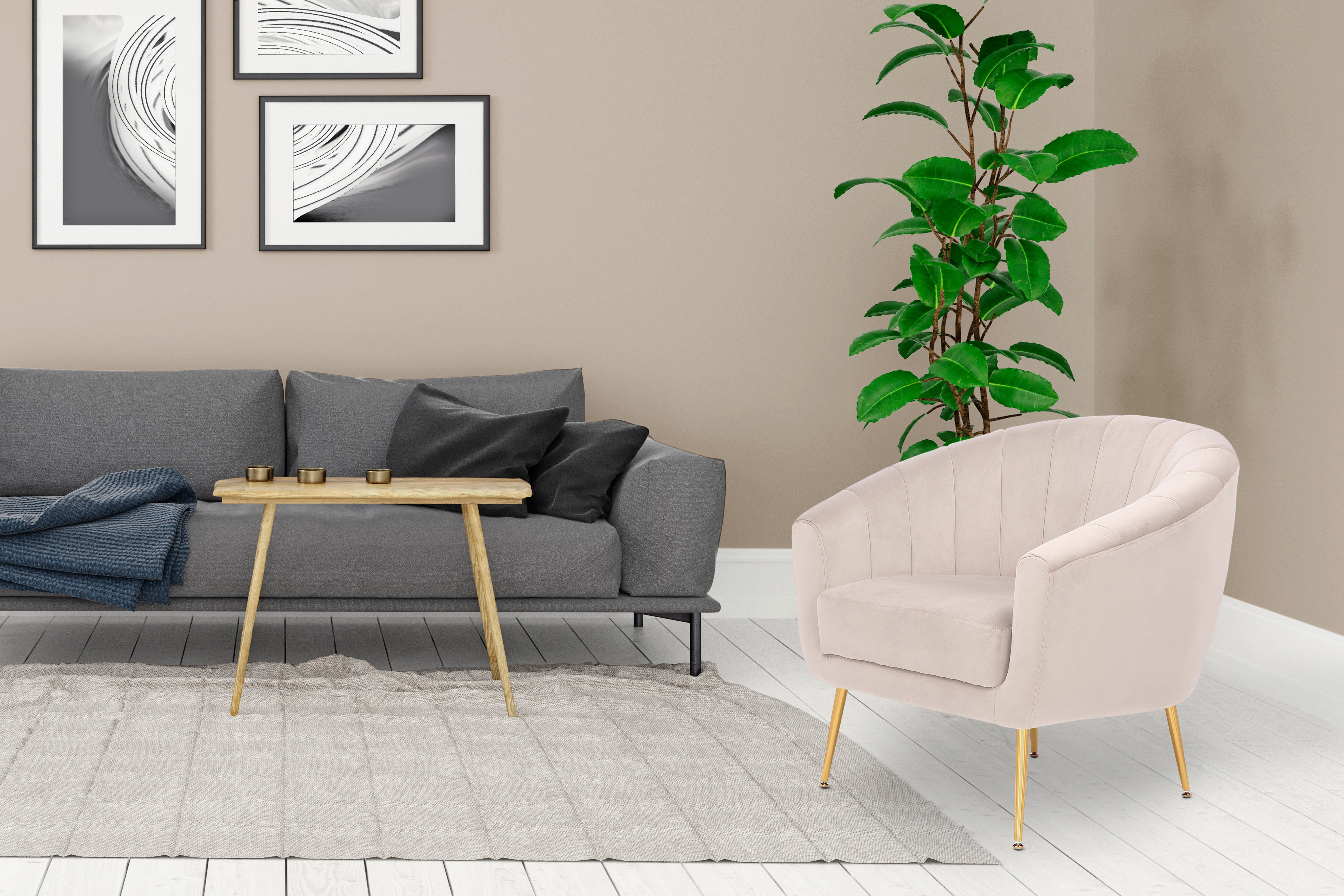 Kayoom Sessel Sofa Doreen 125, komfortabler günstig online kaufen