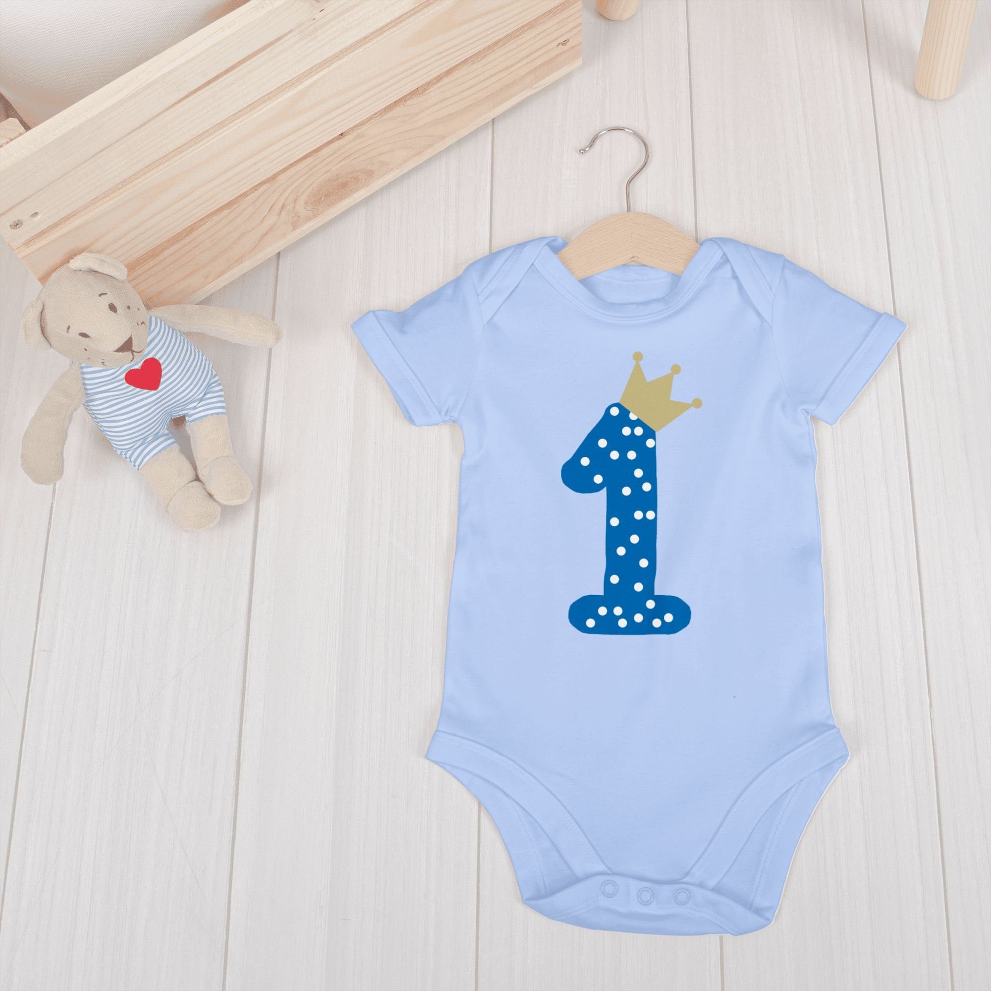 Shirtracer Shirtbody Erster Geburtstag 1. Geburtstag – Bild 4 von 5