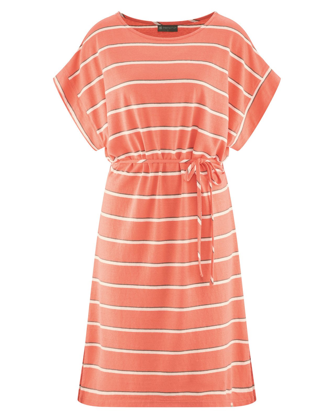 HempAge Sommerkleid DH192 Streifen Kleid