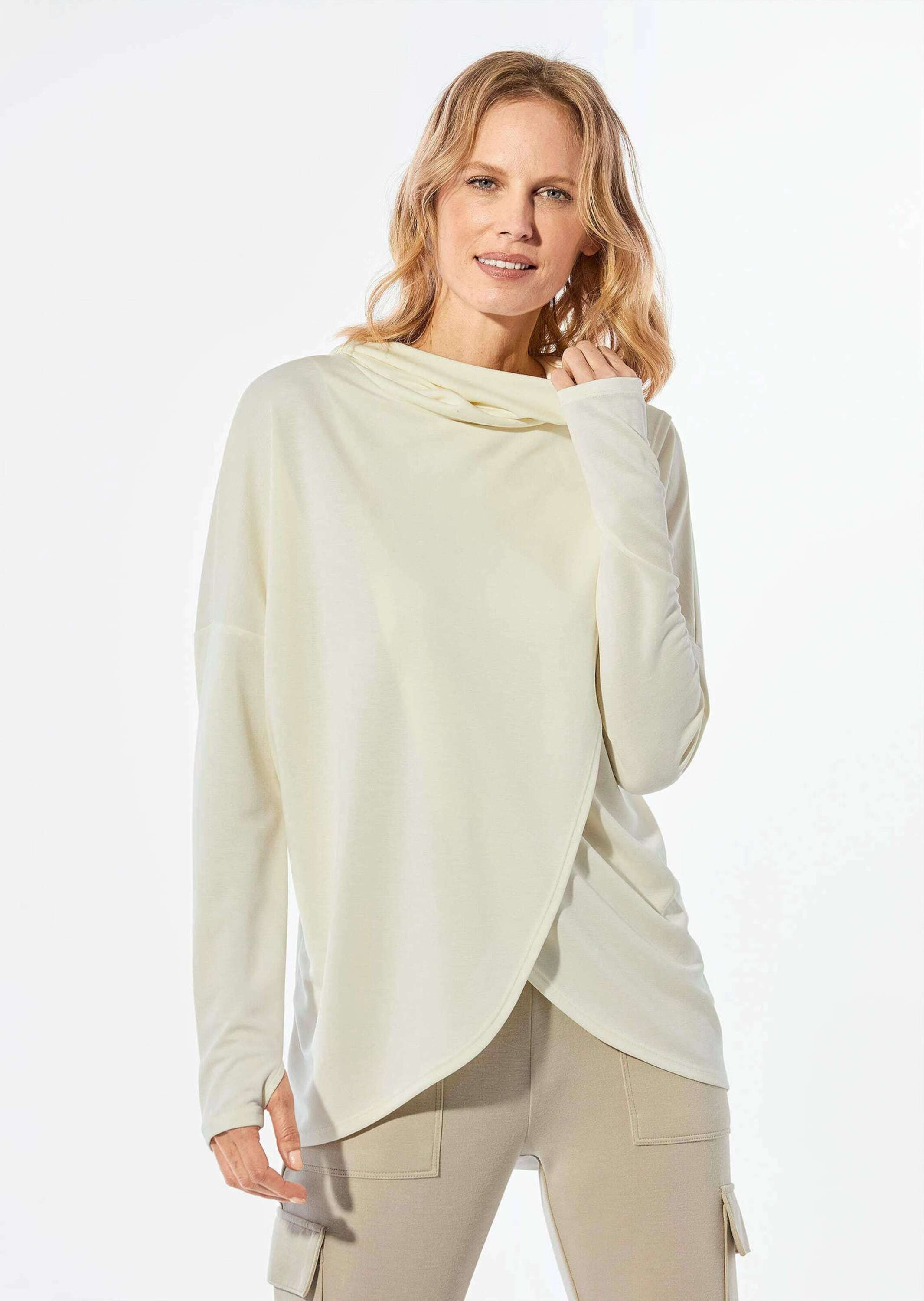 cable & gauge Longshirt Langarmshirt günstig online kaufen