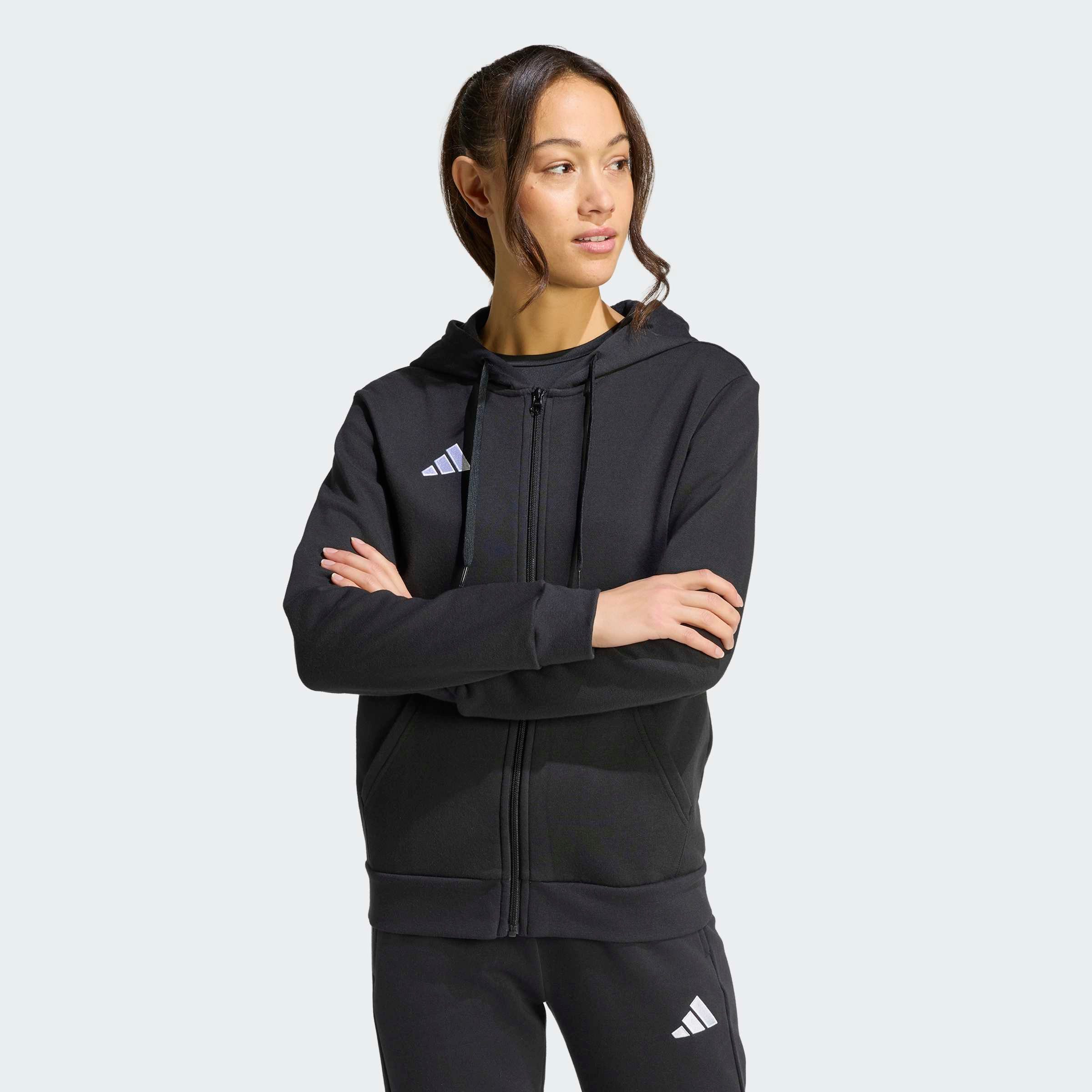 adidas Performance Kapuzensweatshirt ENT26 FZ HOOD W günstig online kaufen