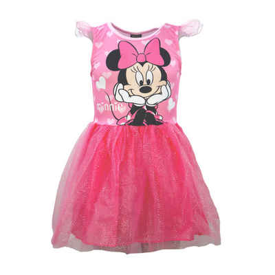 Disney Tüllkleid Disney Minnie Maus Kinder Mädchen Sommerkleid Kleid Gr. 104 bis 134