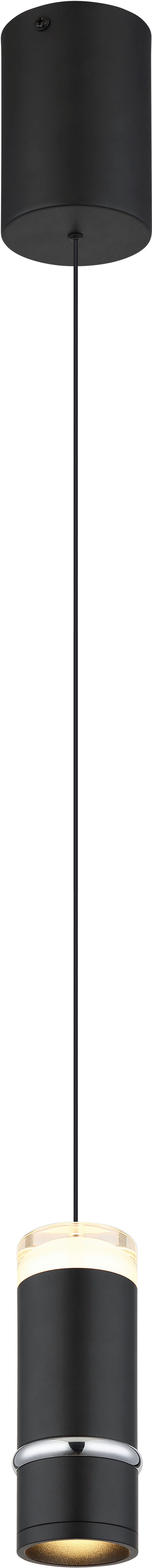 GLOBO LIGHTING LED Pendelleuchte ALVARADO, LED fest integriert, Warmweiß, Hängelampe/Hängeleuchte/Wohnzimmer/Esstisch/Lichtkegel verstellbar