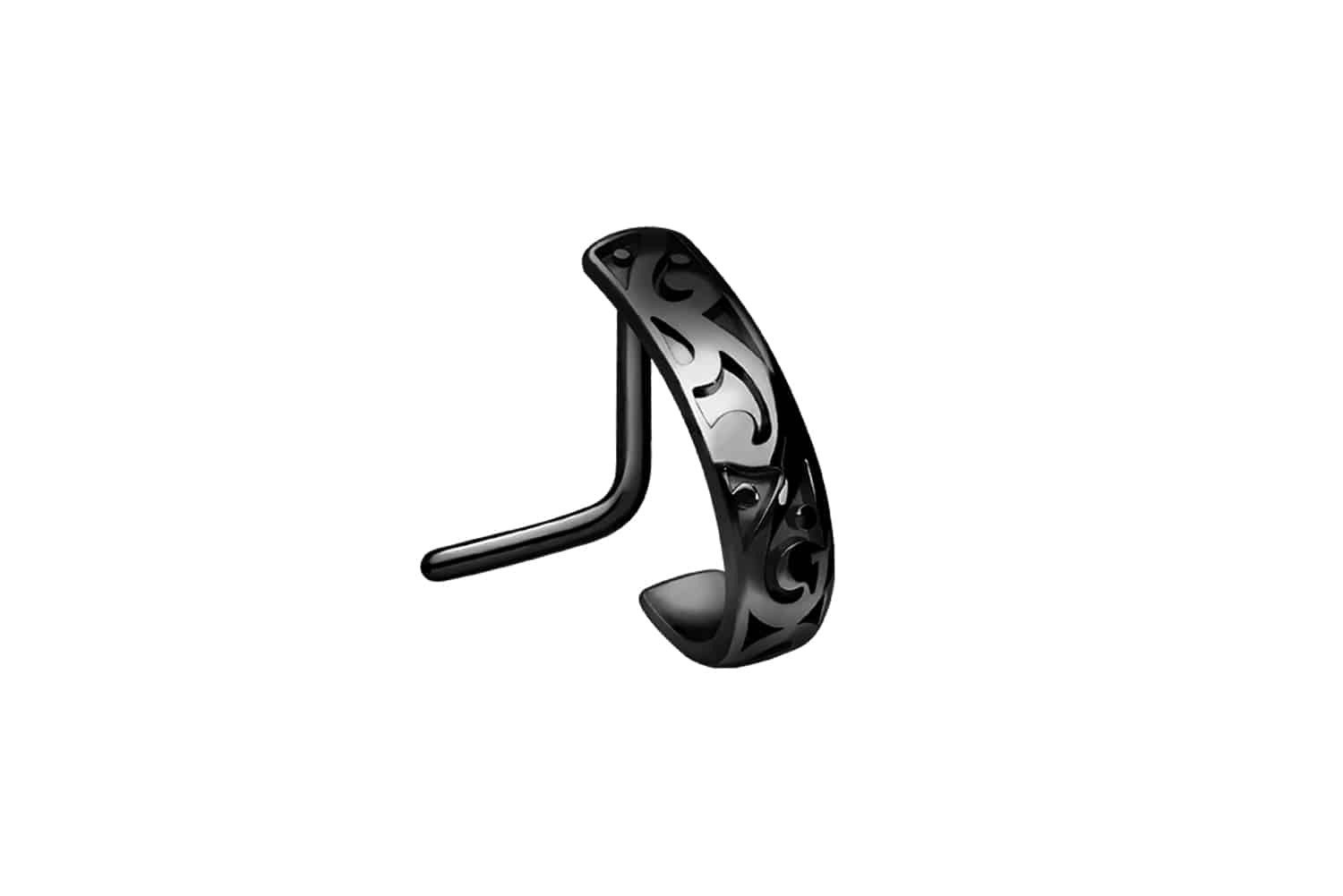 PIERCINGLINE Nasenpiercing Chirurgenstahl Nasenstecker ORIENTALISCHES DESIGN (Nasenstecker, 1-tlg)