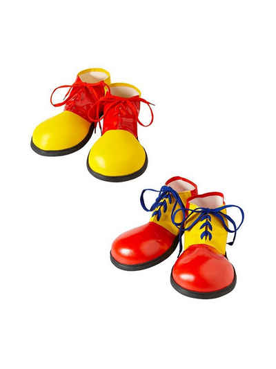 Widdmann Kostüm Große Clownsschuhe für Kinder, Große Latschen für kleine Füße