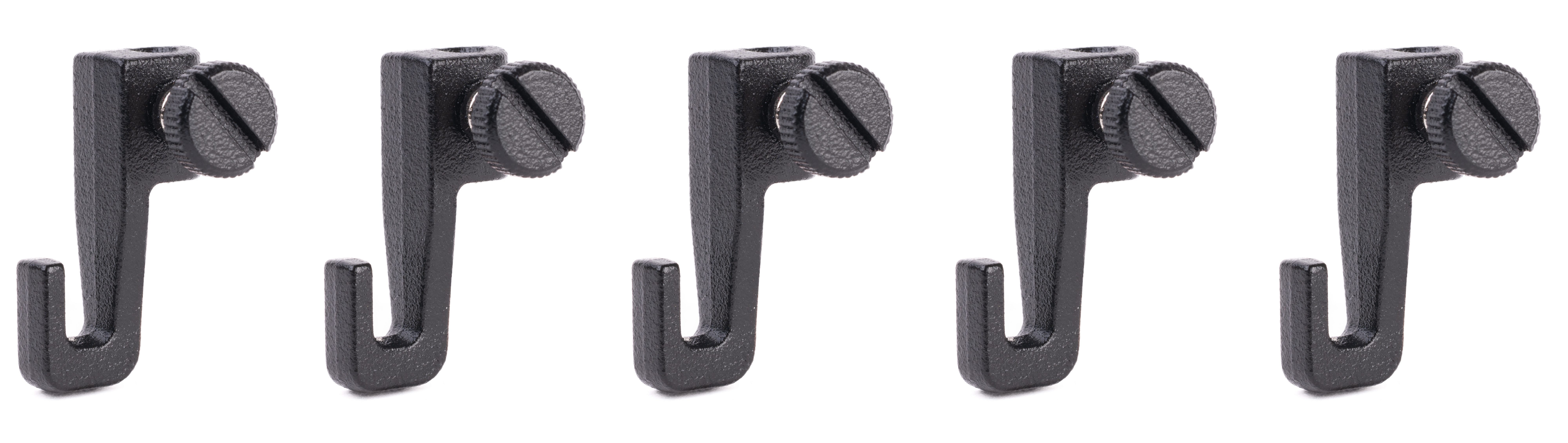 SOFT-RAIL Seilhaken Verstellbarer Bilderhaken Mini, für Galerieschienen & Bilderschienen, (Set, 5-St), Zubehör