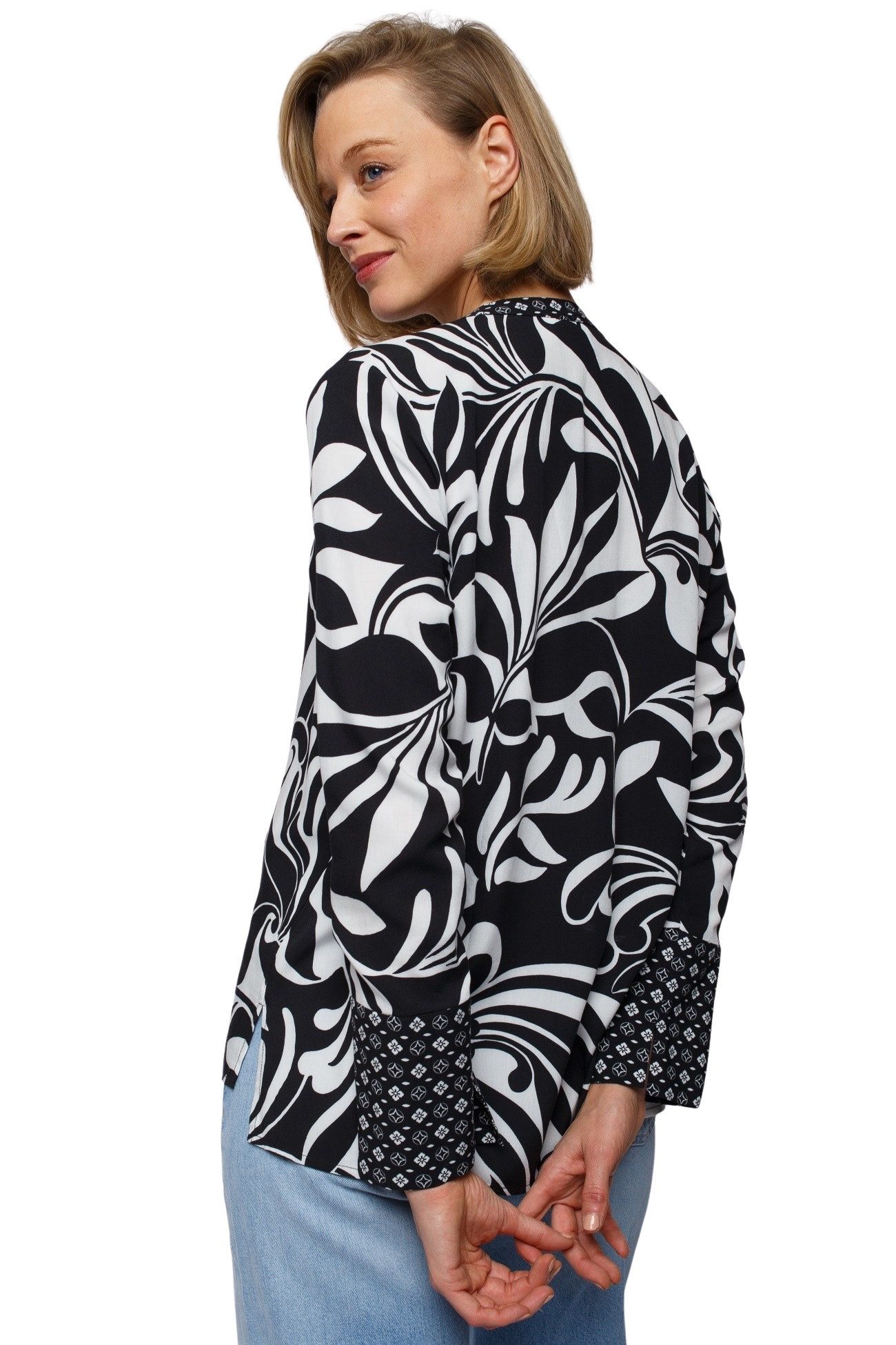 Emily Van Den Bergh Schlupfbluse Damenbluse 8363