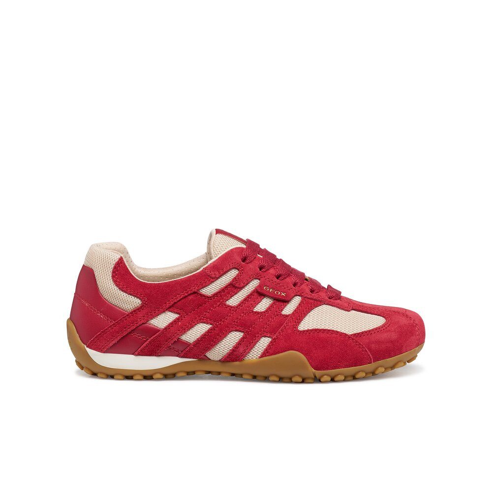 Geox Geox - D SNAKE ORIGINAL - Rot Schnürschuh