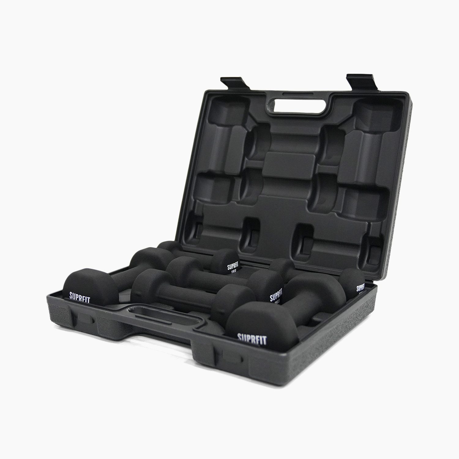 SF SUPRFIT Kurzhantel Vinyl Gymnastikhantel Set, (Set, 1-3 Kg Set), 2x1kg, 2x2kg, 2x3kg