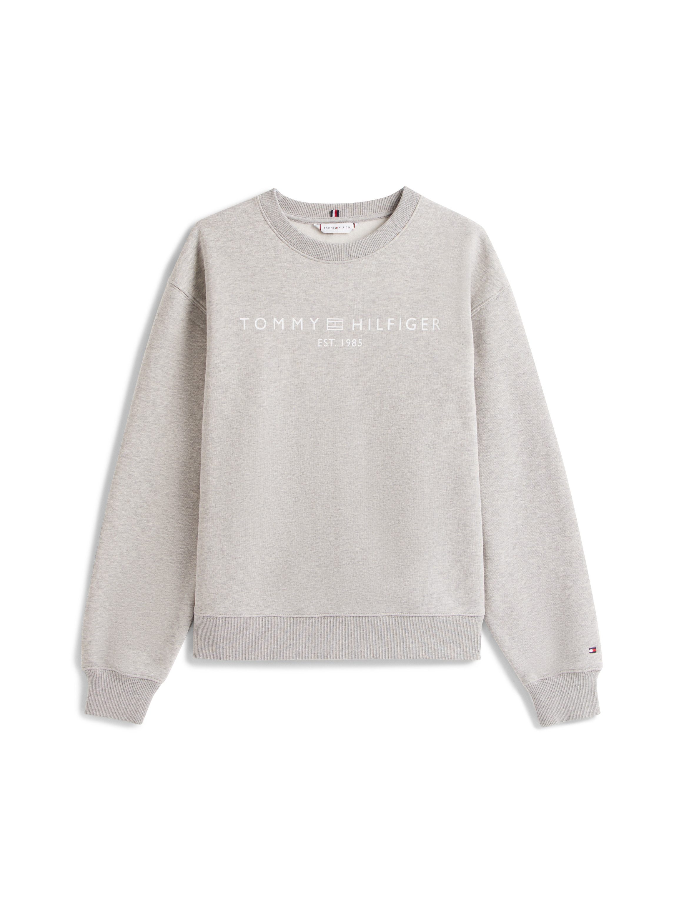 Tommy Hilfiger Sweatshirt MDRN REG CORP LOGO C-NK SWTSHRT mit Logoschriftzug