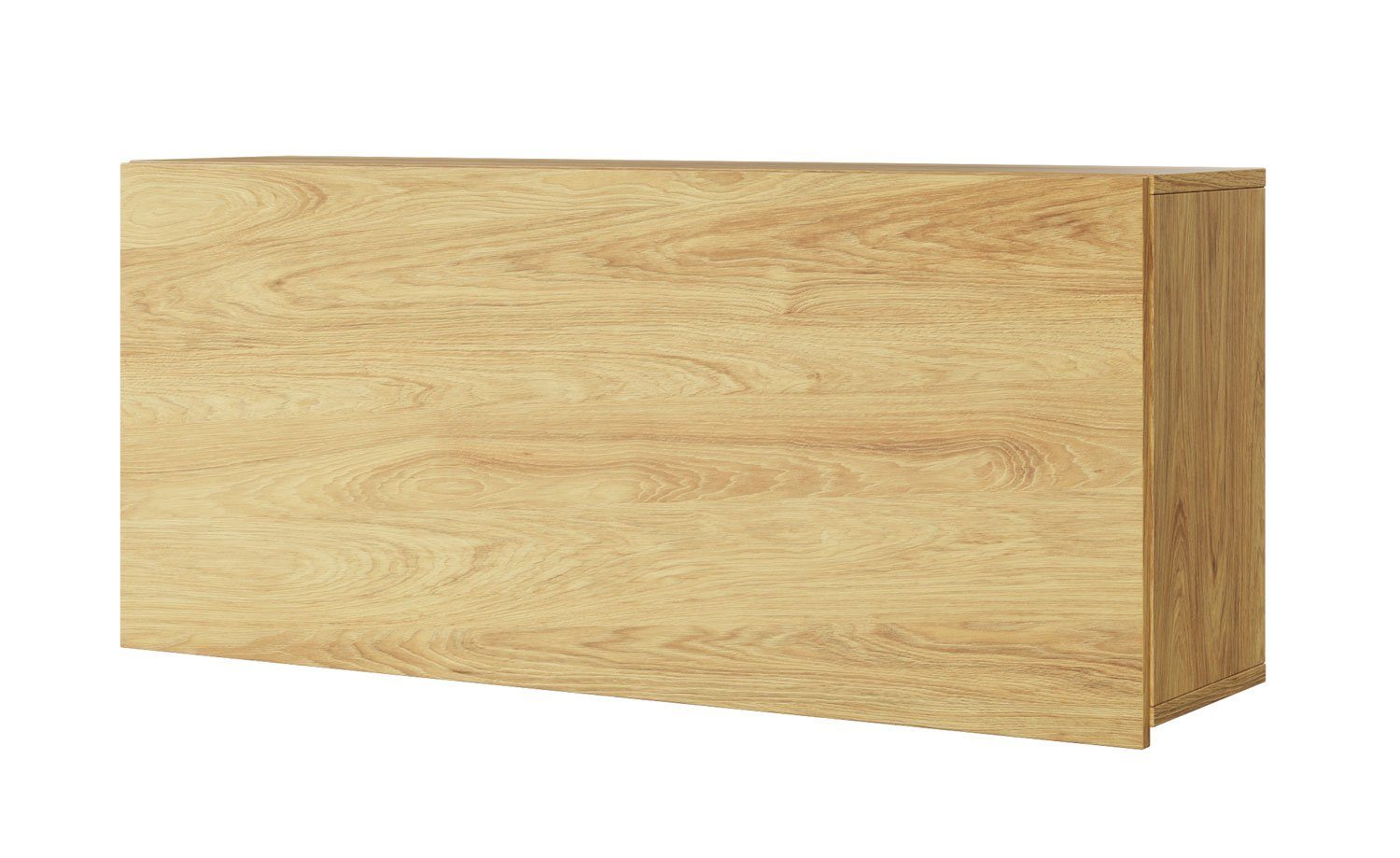 Feldmann-Wohnen Klapphängeschrank Teen Flex (Teen Flex, 1-St., Hängeschrank) 102x27x45cm Hickory Natur