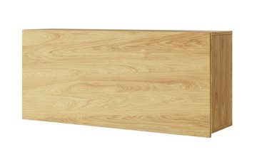 Feldmann-Wohnen Klapphängeschrank Teen Flex (Teen Flex, 1-St., Hängeschrank) 102x27x45cm Hickory Natur