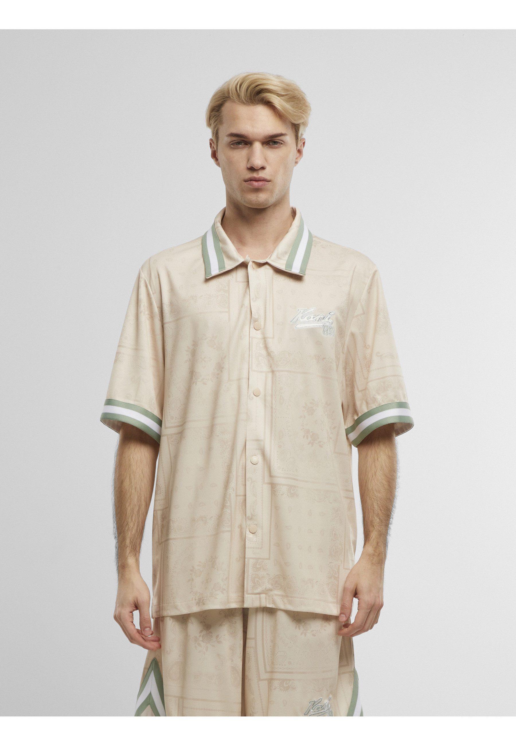 Langarmhemd Karl Kani Varsity Paisley Mesh Shirt