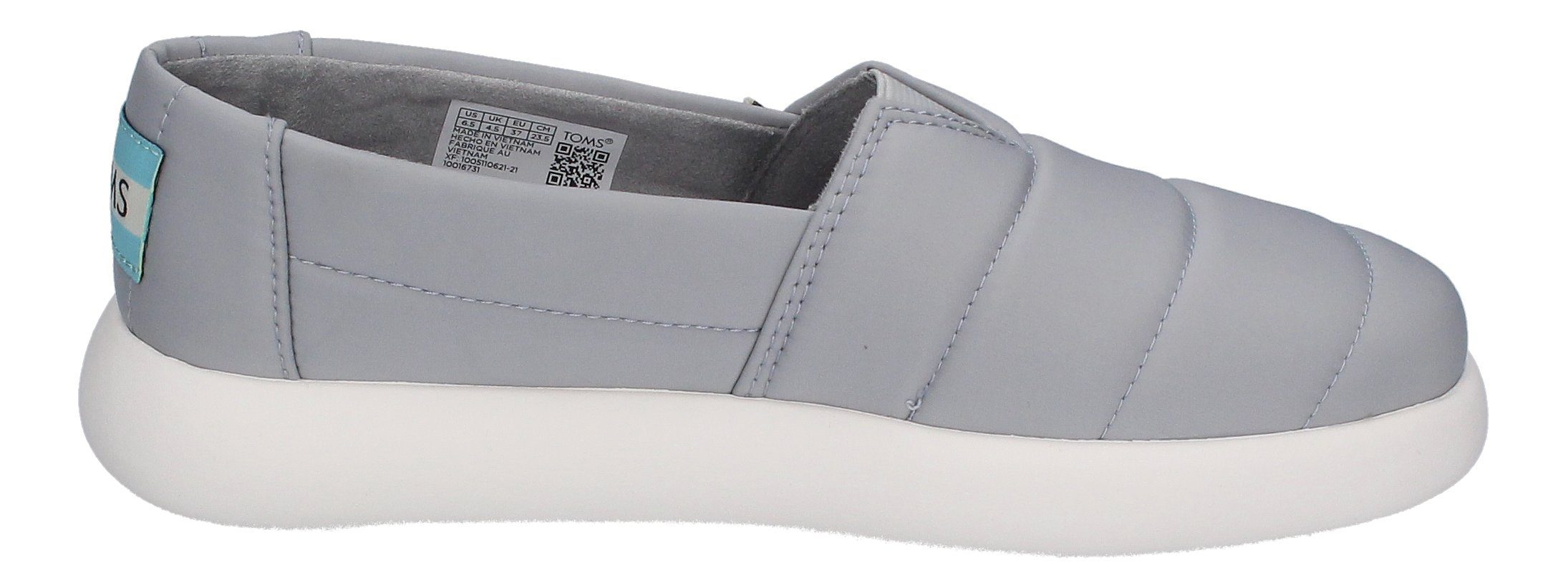 TOMS ALPARGATA MALLOW 10016731 Slip-On Grey Sneaker