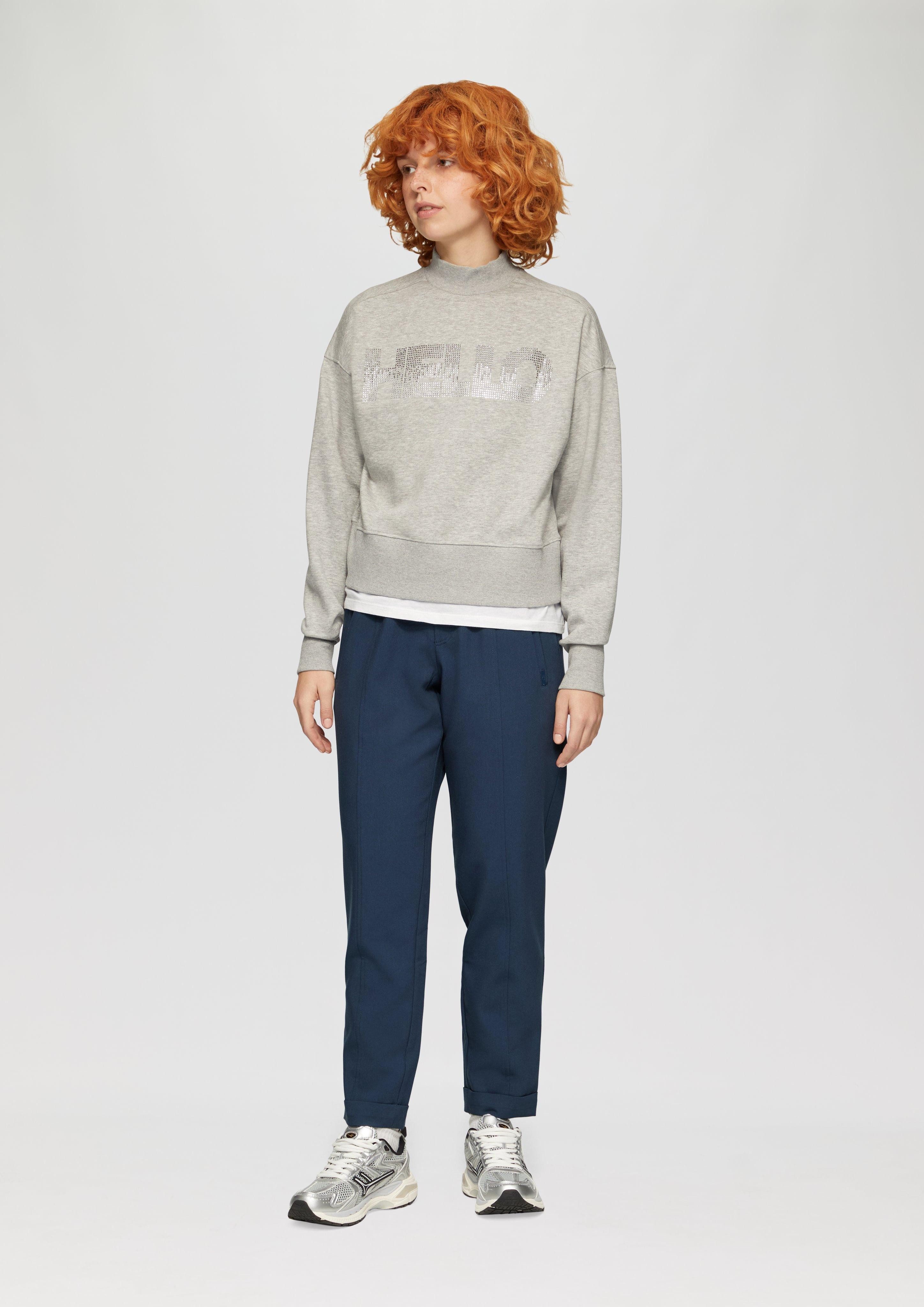 QS 7/8-Hose Elegante Jogpants günstig online kaufen