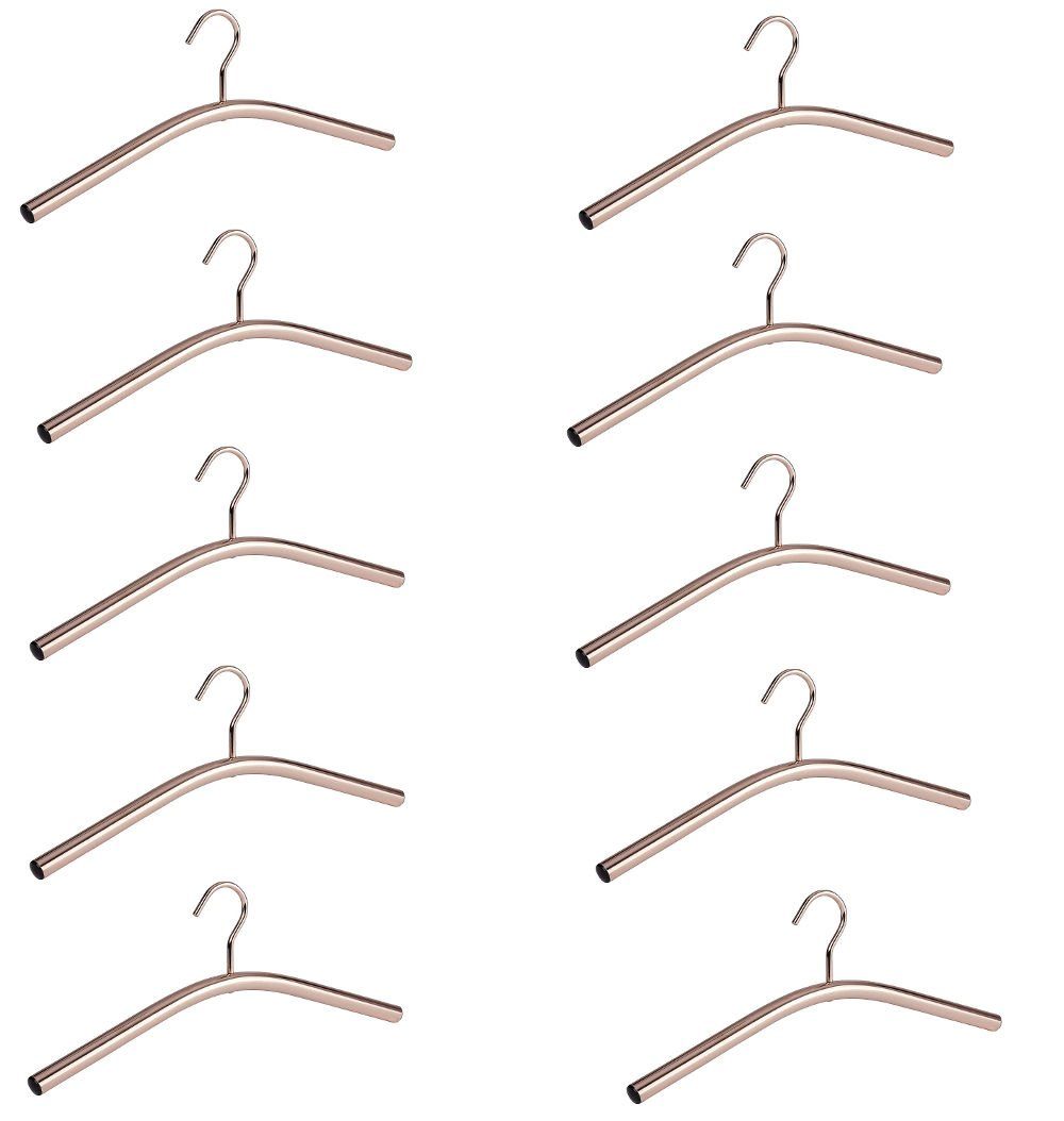 OUTLET-NORD Kleiderbügel WENKO Ben, (10-tlg), Garderobenbügel vernickelt Ku günstig online kaufen