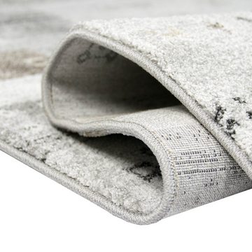 Teppich Orientteppich Design Kelim mit Ornamenten in Grau, Teppich-Traum, rechteckig, Höhe: 12 mm