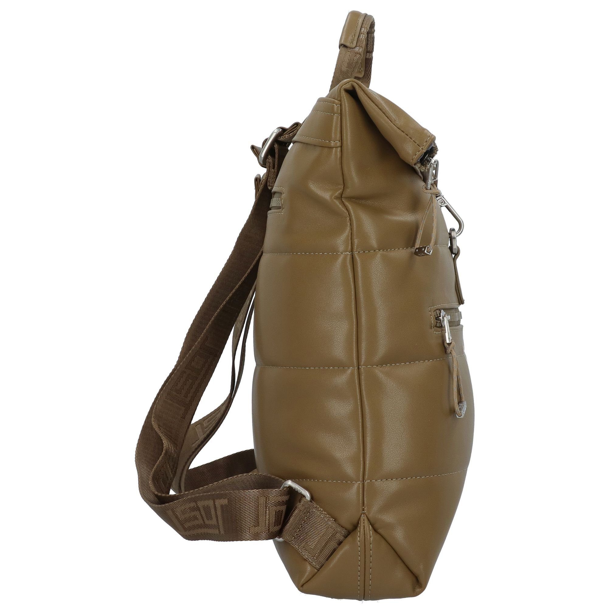 khaki Kunstleder Daypack Jost Arvika,