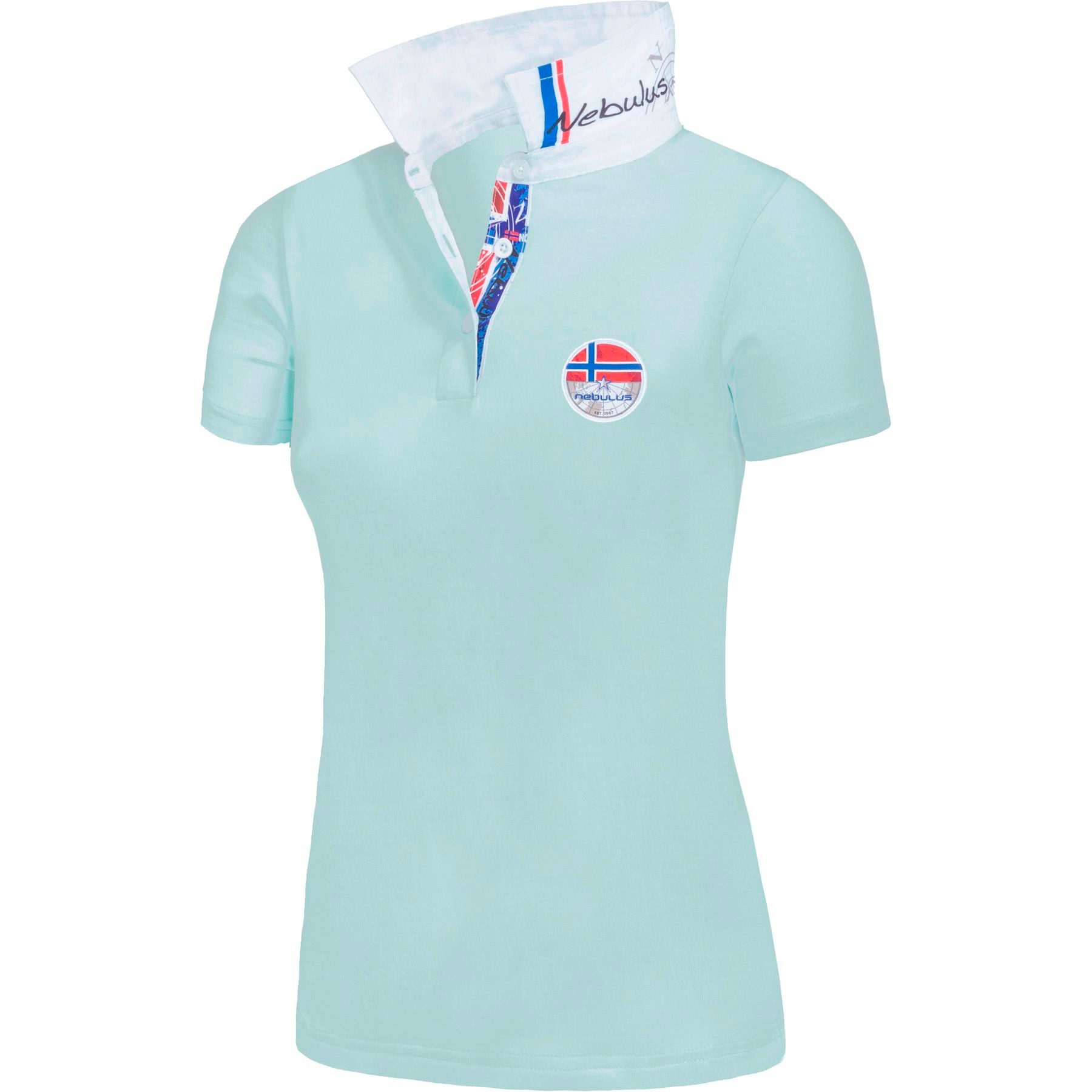 Nebulus Poloshirt REBOUND, P6585 - Damen, mint-weiß, L/40 günstig online kaufen