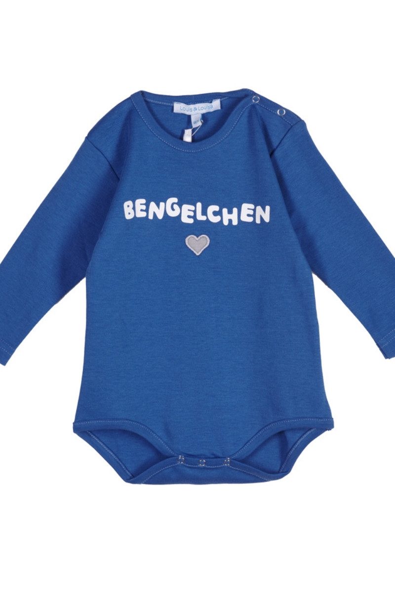 Louis & Louisa Trachtenkleid Baby Body - BENGELCHEN - blau