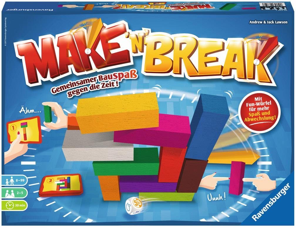 Ravensburger Spiel Make 'n' Break, Made in Europe