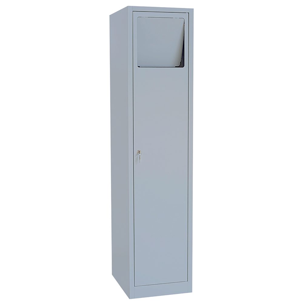 Steelboxx Wäschekorb Wäscheschrank Wäschesammelschrank 180x40x50cm (1 St), Komplett verschweißt und montiert - keine Montage erforderlich