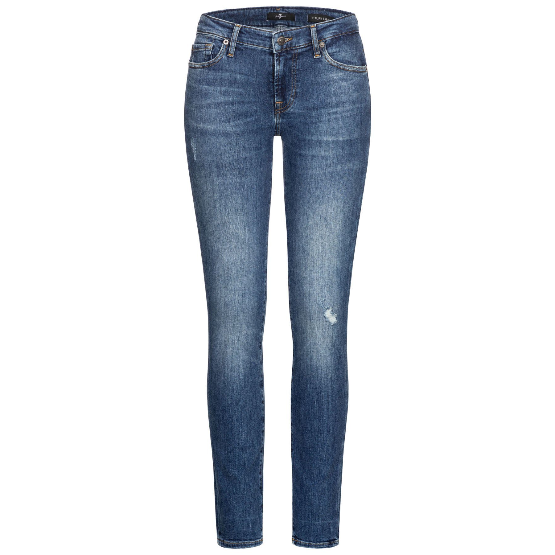 7 for all mankind Slim-fit-Jeans Jeans PYPER SLIM ILLUSION OUTLINE Mid Waist