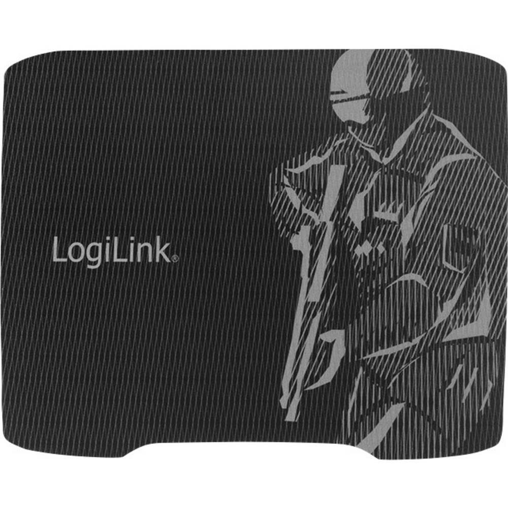 LogiLink Mauspad XL Gaming-Mauspad, 330 x 250 mm, mit Bedruckung