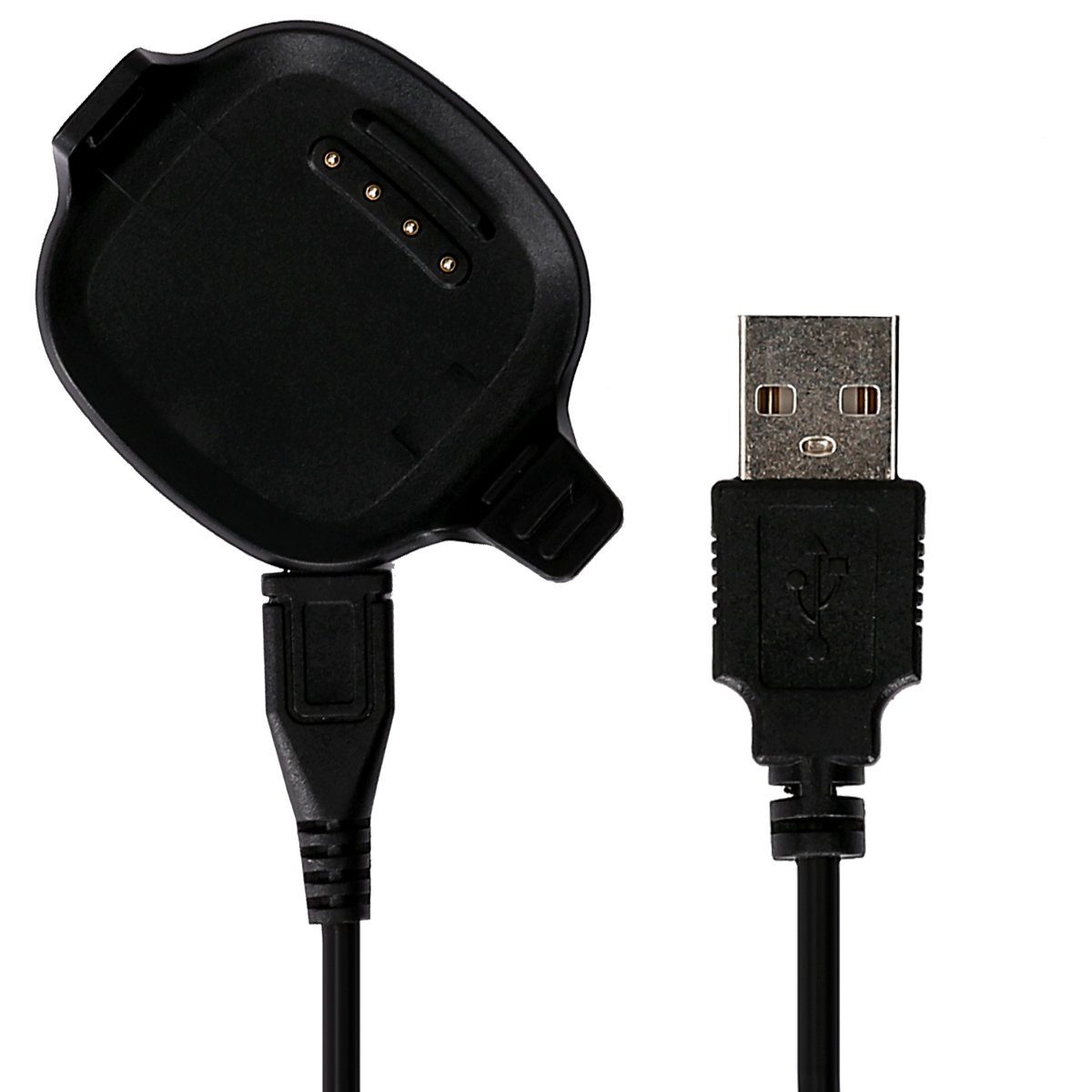 kwmobile USB Ladekabel für Garmin Forerunner 10 / 15 Elektro-Kabel, Kabel Charger - Smart Watch Ersatzkabel - Fitnesstracker Aufladekabel