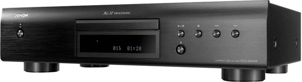 Denon DCD-600NE CD-Player, AL32 Processing und ultrapräziser 192kHz/32bit  D/A Wandler