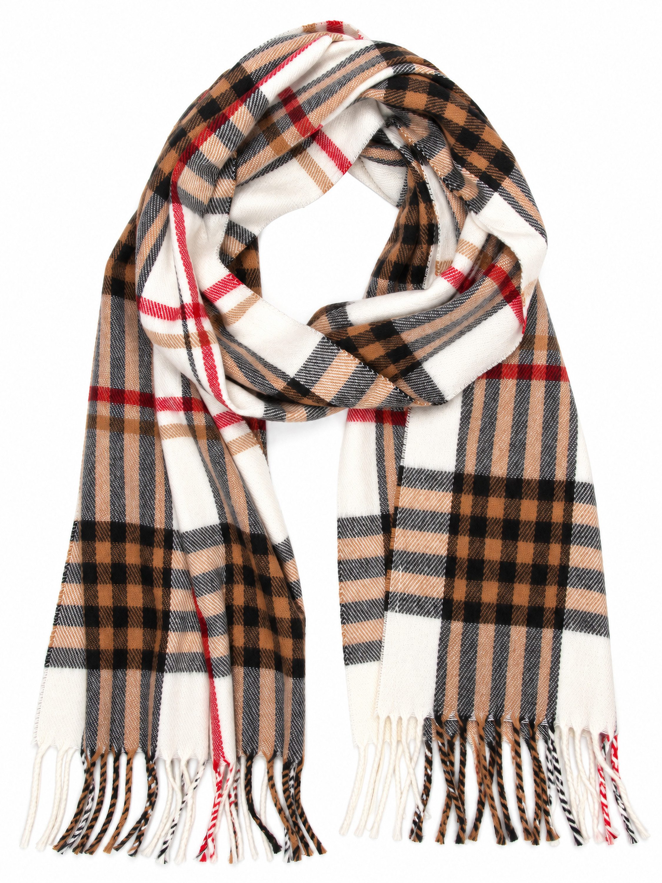 COLLEZIONE ALESSANDRO Modeschal Venedig, (1-St), kuschelweich, mit modernem Karo